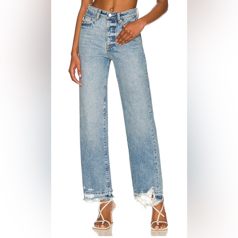 LOVERS + FRIENDS Ladies Women’s Size 24 Ryan Sustainable Jeans Los Angeles NWT